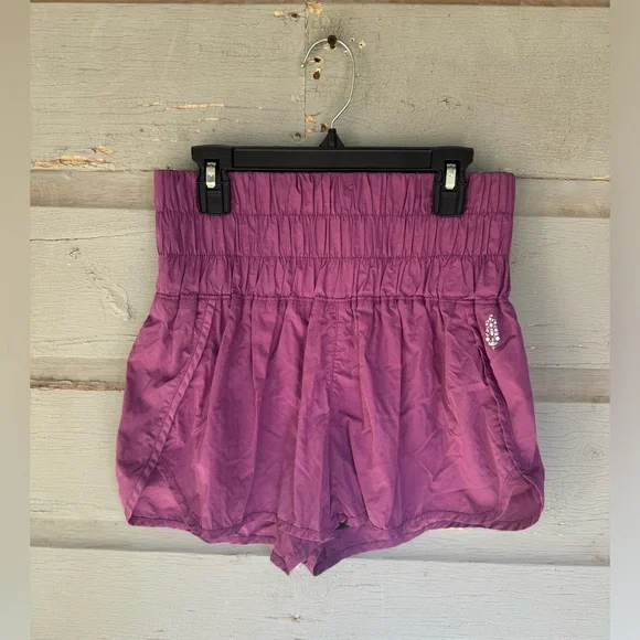 Free People Movement Way Home Short in Foxglove - Picture 4 of 7